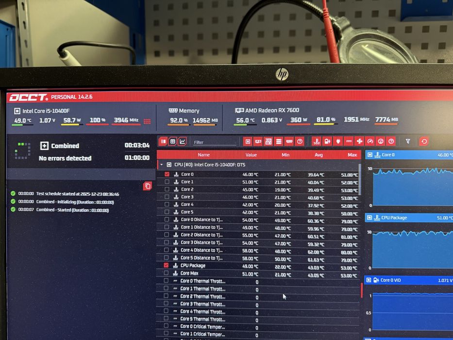 PC Gaming RX 7600 8GB (RTX 4060) | i5 10400f | 16GB | 500gb SSD