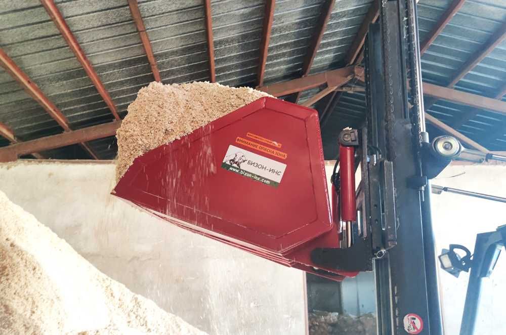 Кофа за мотокар Бизон-Инс 0.6/1.0 m3