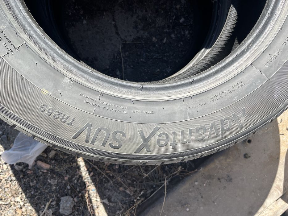 Летняя резина Triangle advante x suv tr259 265/60 r18 2022 года