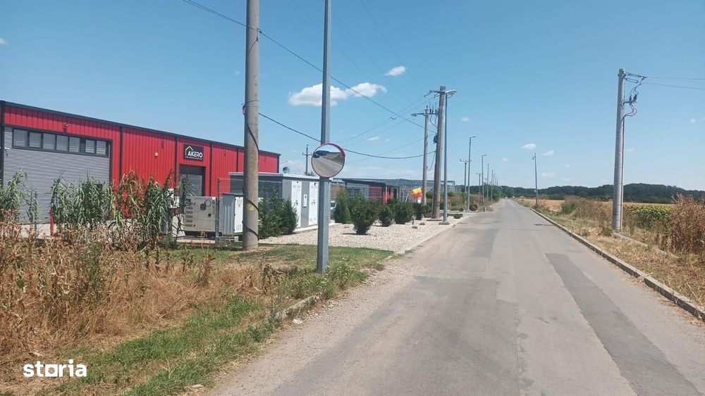Teren Intravilan Buftea langa Autostrada A0 - ideal hale industriale