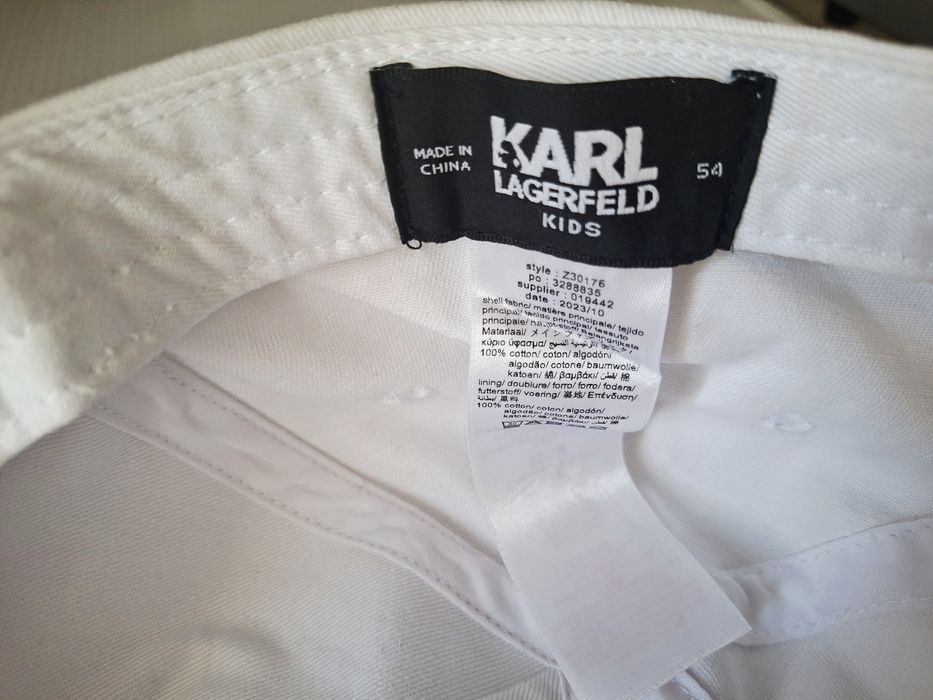 Оригинална шапка Karl Lagerfeld Kids - Размер 54