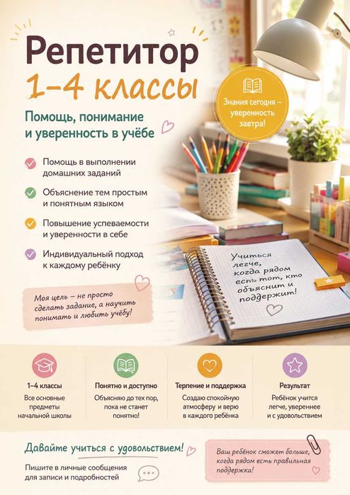 Репетитор начальных классов