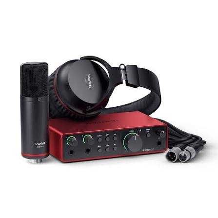 Студийный комплект Focusrite Scarlett 2i2 Studio (4th Gen)