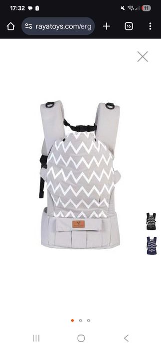 Ергономична раница за бебеносене Cangaroo