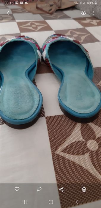 Papuci dama Nina Ricci,piele