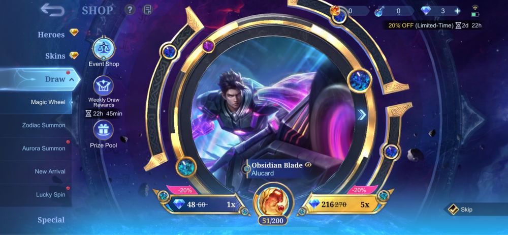 Продам аккаунт mobile legends