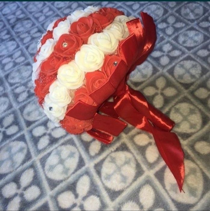 Букет для невесты, бутоньерка.бабочка  ...