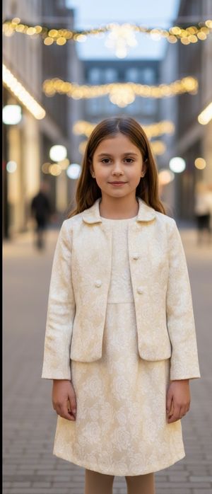 Платье с сюртуком р 146