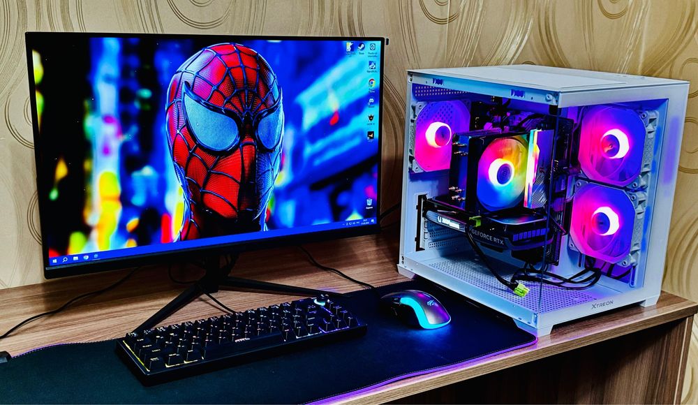 Мощный Игровой Компьютер с Монитором 180 герц ВЕСЬ КОМПЛЕКТ