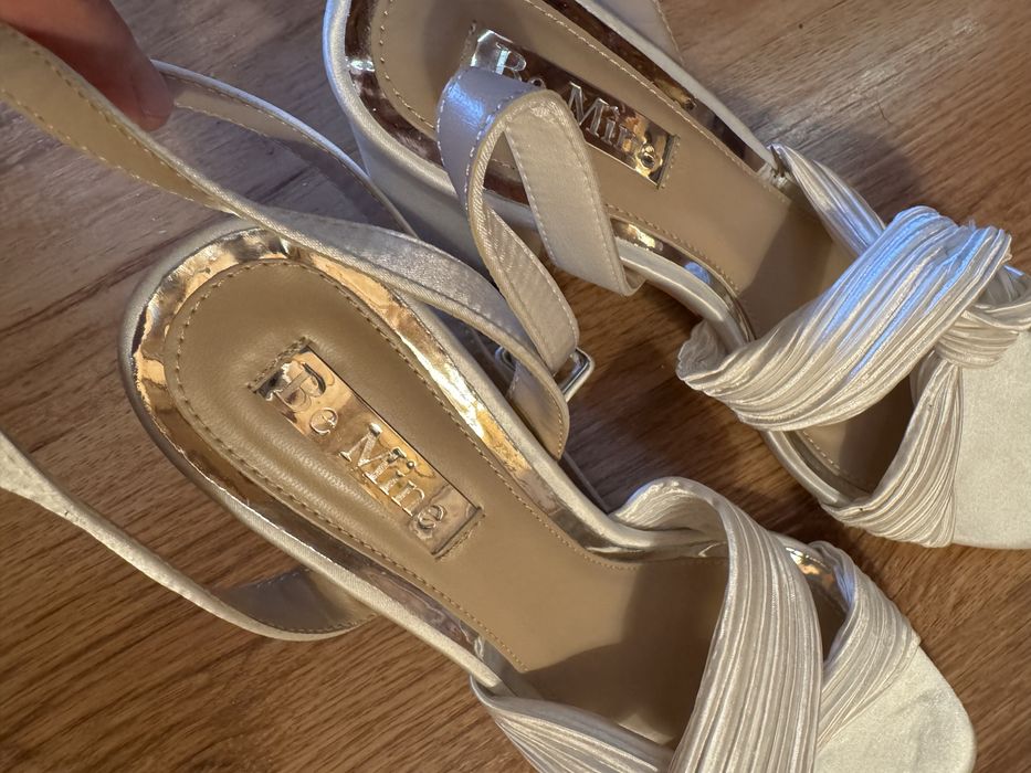 Sandale de mireasa albe 39