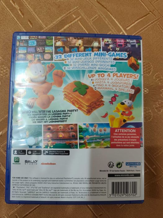 Игра за ps5 Гарфилд