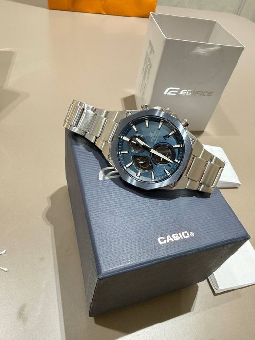 Casio Edifice S570Y, оригинал в полном комплекте, состояние идеал