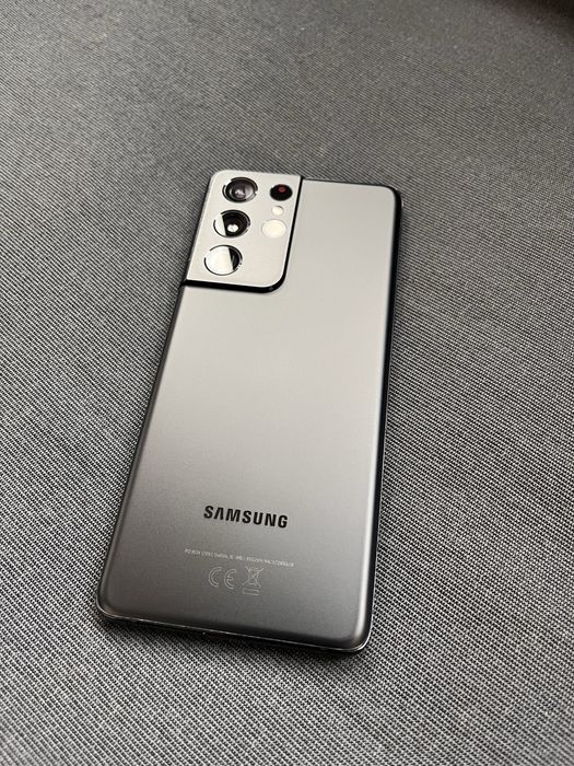 Samsung S21 ULTRA 5G 256GB 12GB RAM Black Dual Sim Impecabil