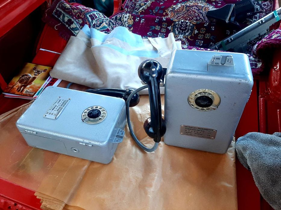 Телефонная бутки ссср 1950 годов.