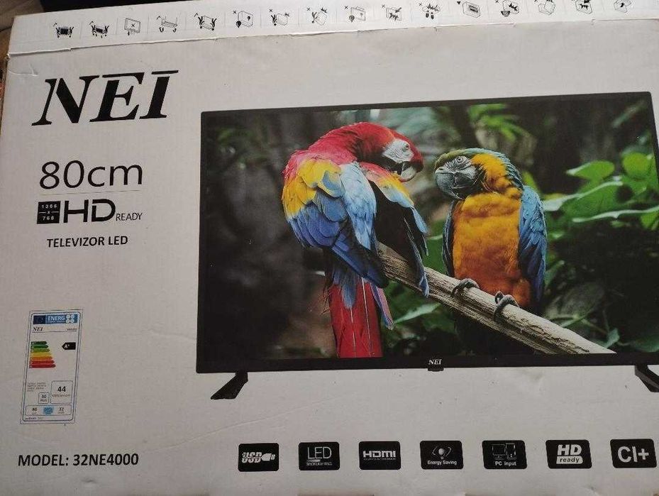 tv plasma smart NEI,nou,sigilat,YOUTUBE,NETFLIX + CADOU STAND PERETE