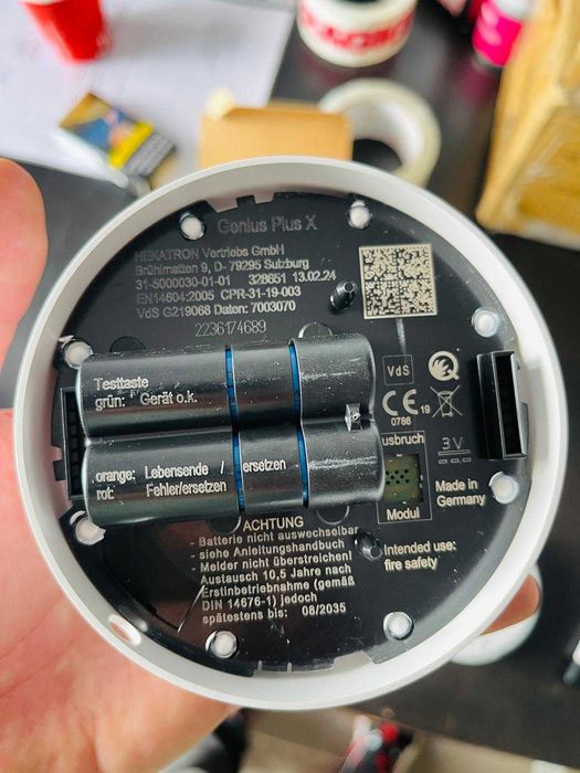 Detector de fum Hekatron Genius Plus X