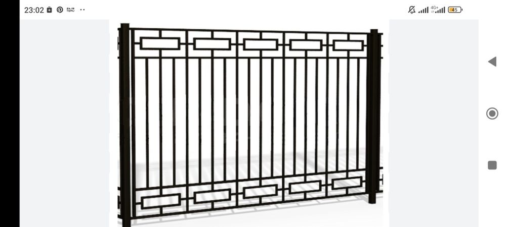 Металлические ограждения