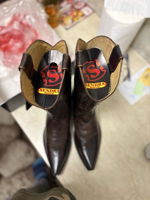 Cizme SENDRA din piele