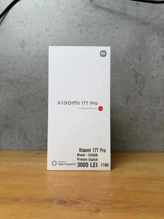 ZAP AMANET Gara de Nord - Xiaomi 17T Pro - 256GB - Black - Sigilat