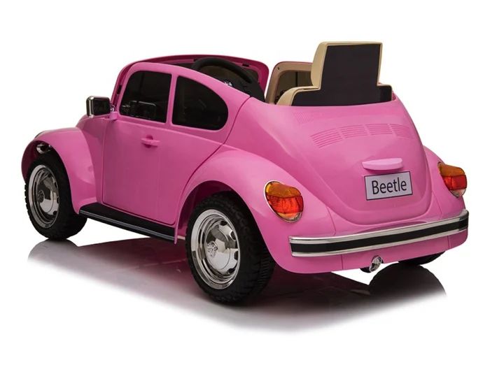 Детска акумулаторна кола volkswagen beetle classic 12v с eva гуми и ко