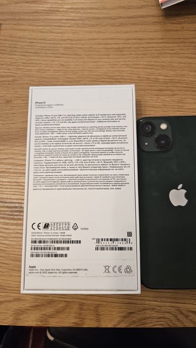 Iphone 13 verde 128gb