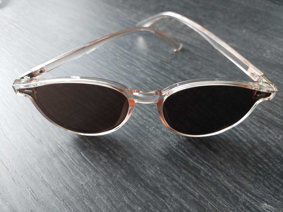 Ochelari de soare dama, Roffie, UV400, Lentile polarizate, Maro