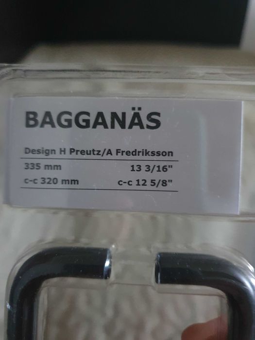 Ручки для шкафа икеа багганас
