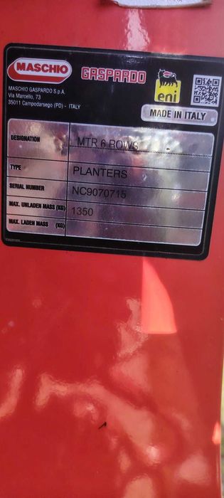 Semanatoare Gaspardo MTR 6