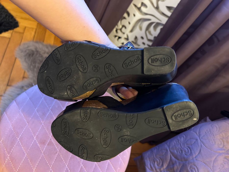 Sandalde piele naturala dr scholl