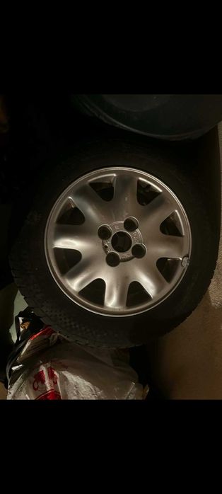 Продавам лети джанти с хубави летни гуми джанти 4х100