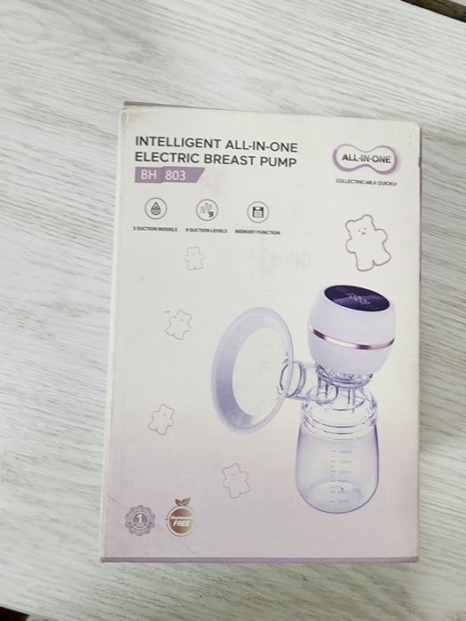 Молокоотсос электрический беспроводной, набор для кормления