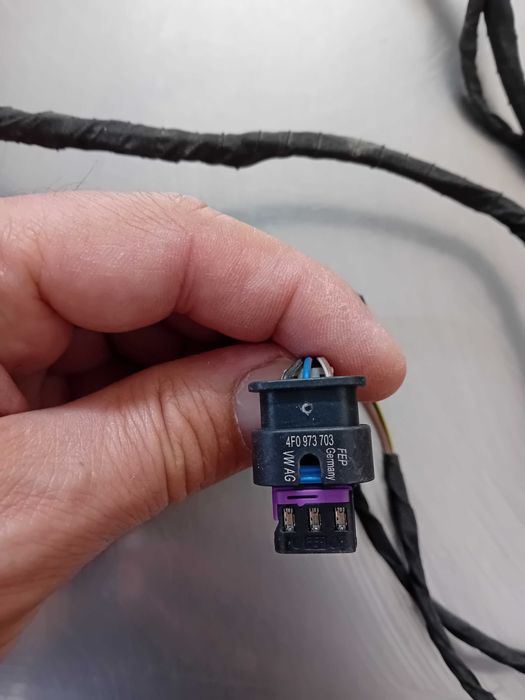 4G5 971 095 A Оригинален кабелен сноп за предни парктроник датчици (PDC wiring harness) Audi A6 C7 Avant .