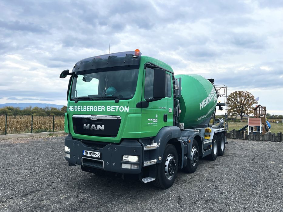 MAN  TGS 35.400- 8x4-  Euro 5- 9 MC Liebherr.