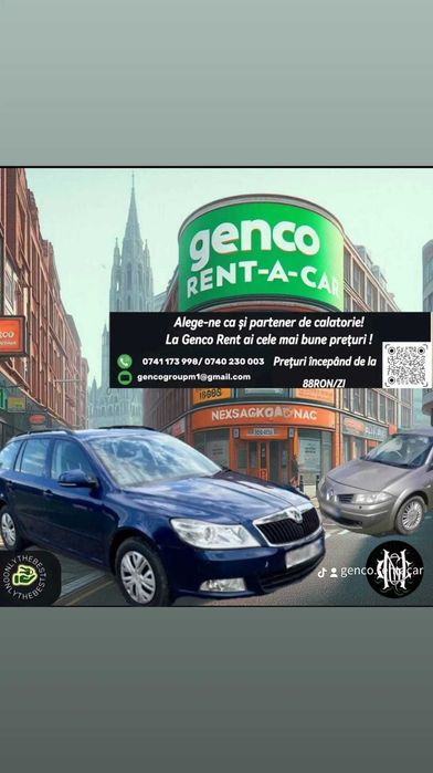 Închirieri Autoturisme și Autoutilitare / Rent a Car / Închiriere auto
