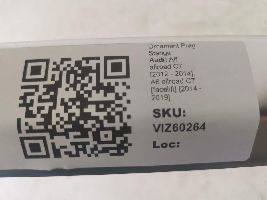 Ornament Prag Stanga Audi A6 allroad C7 [2012 - 2014], A6 allroad C7 [