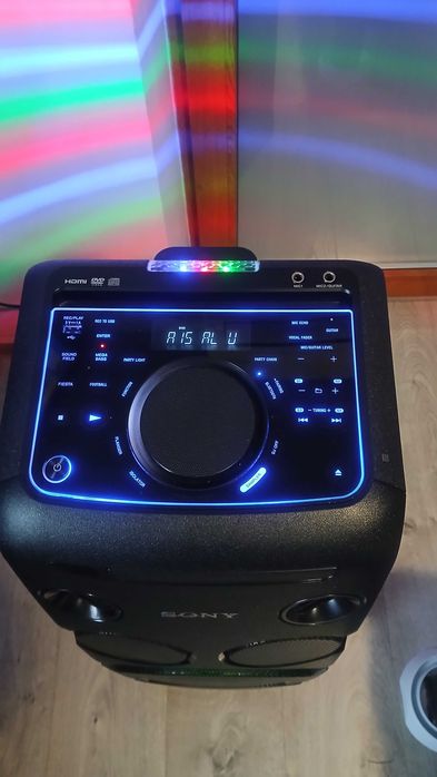 sony mhc-v50d party light