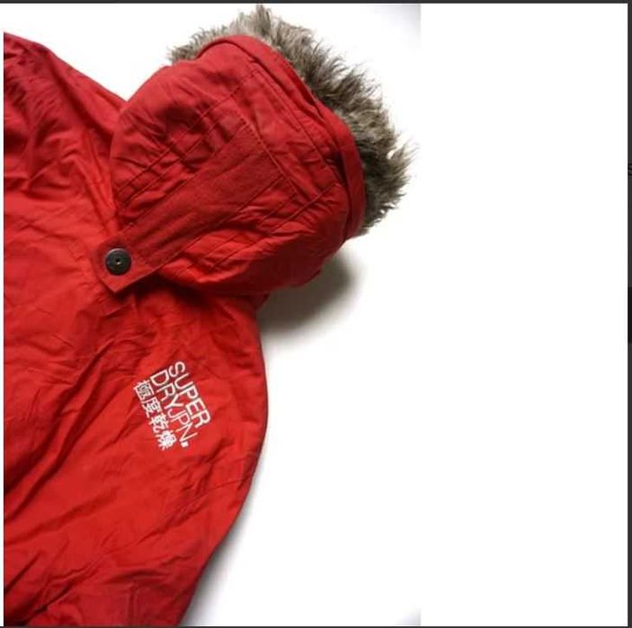 Geaca iarna Apline Bomber Jacket Superdry Bumbac/marime M-L/rosie