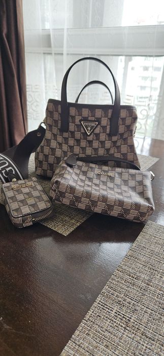 Guess mini tote bag WAVE