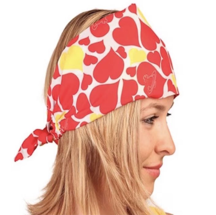 Bandana de par Vivienne Westwood rosie/galbena