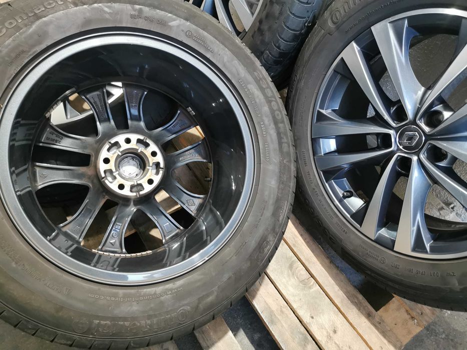 Jante Originale Renault Espace / Koleos R 18 cu anvelope de vara