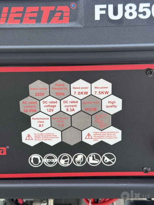 Generator FUJJETA 8.5 GAZ Bezin