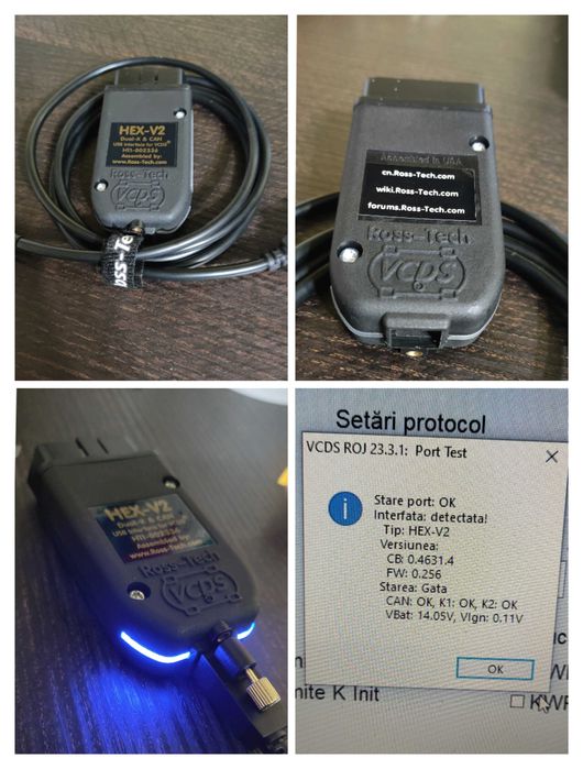 VCDS 2026 Full cip! ARM STM32F429 / Diagnoza tester auto VAG. 25.3. 2