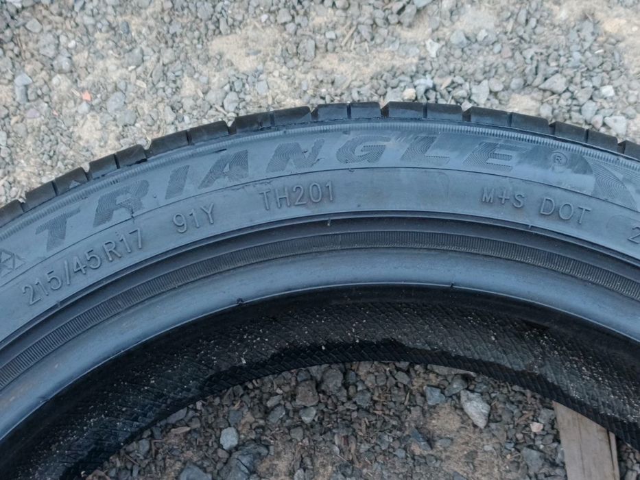 215/45/17 пара летних шин
