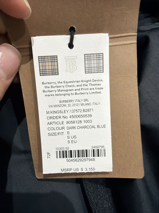 Burberry Kingsley Parka (оригинал)