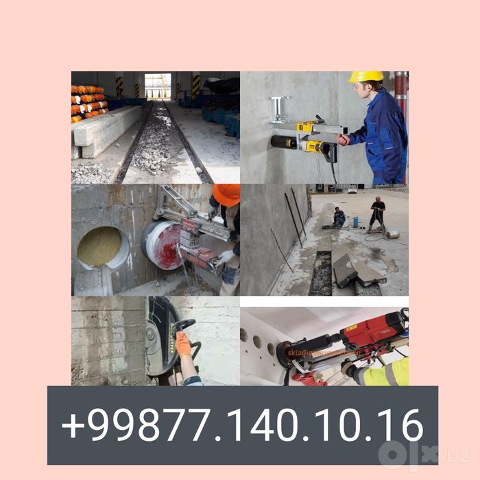 Almazniy bur beton teshamiz