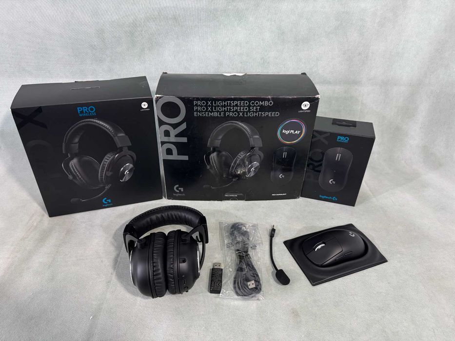 Мишка Logitech G Pro X Superlight и Слушалки Logitech G Pro
