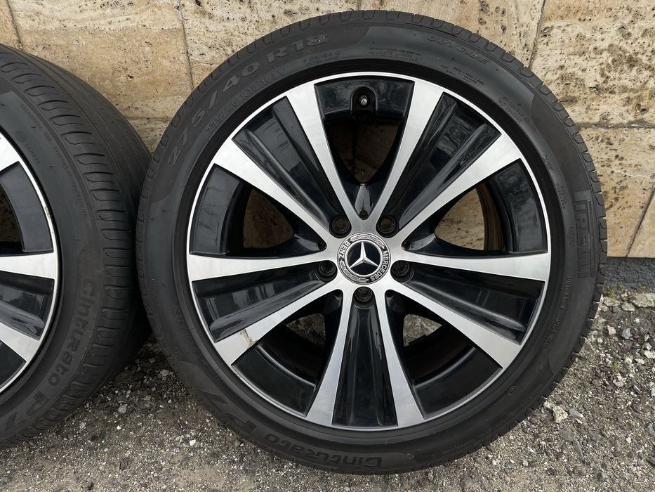 Jante Roți 18 Mercedes E V Class W213 Anvelope vara 245 45 R18 / 275 40 R18
