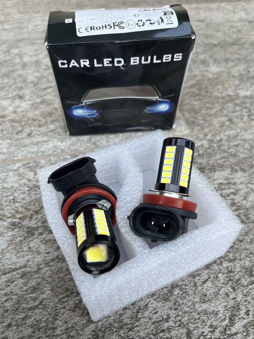 Комплект 2 LED крушки H11