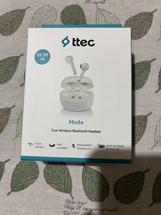 Безжични слушалки ttec (неотворяни)