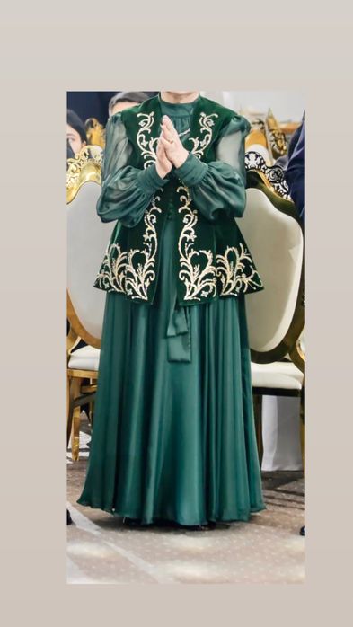 Платье турецкое